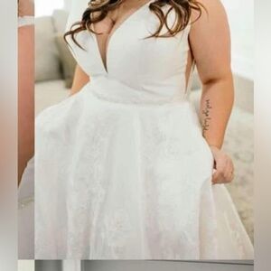 essense of australia wedding dress size 16